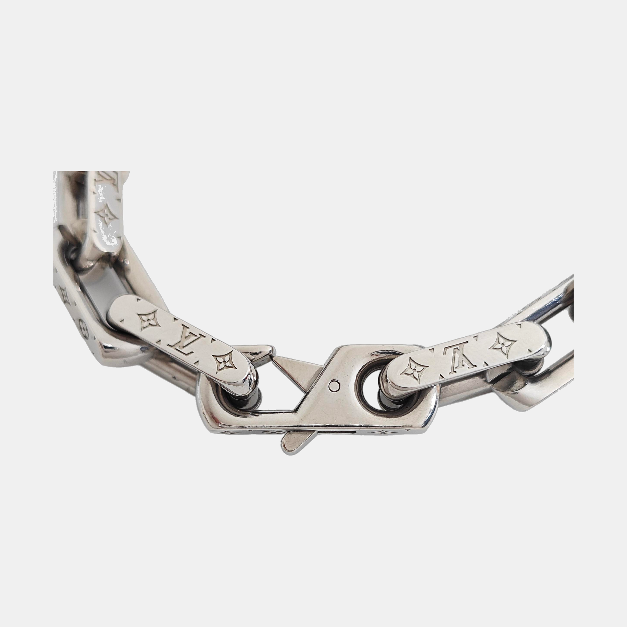 MONOGRAM Metal Silver Bracelet