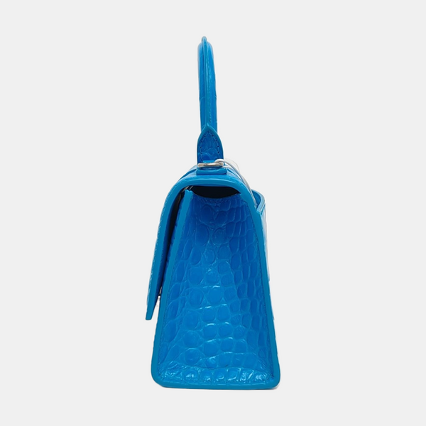 Hourglass Small Calfskin Blue