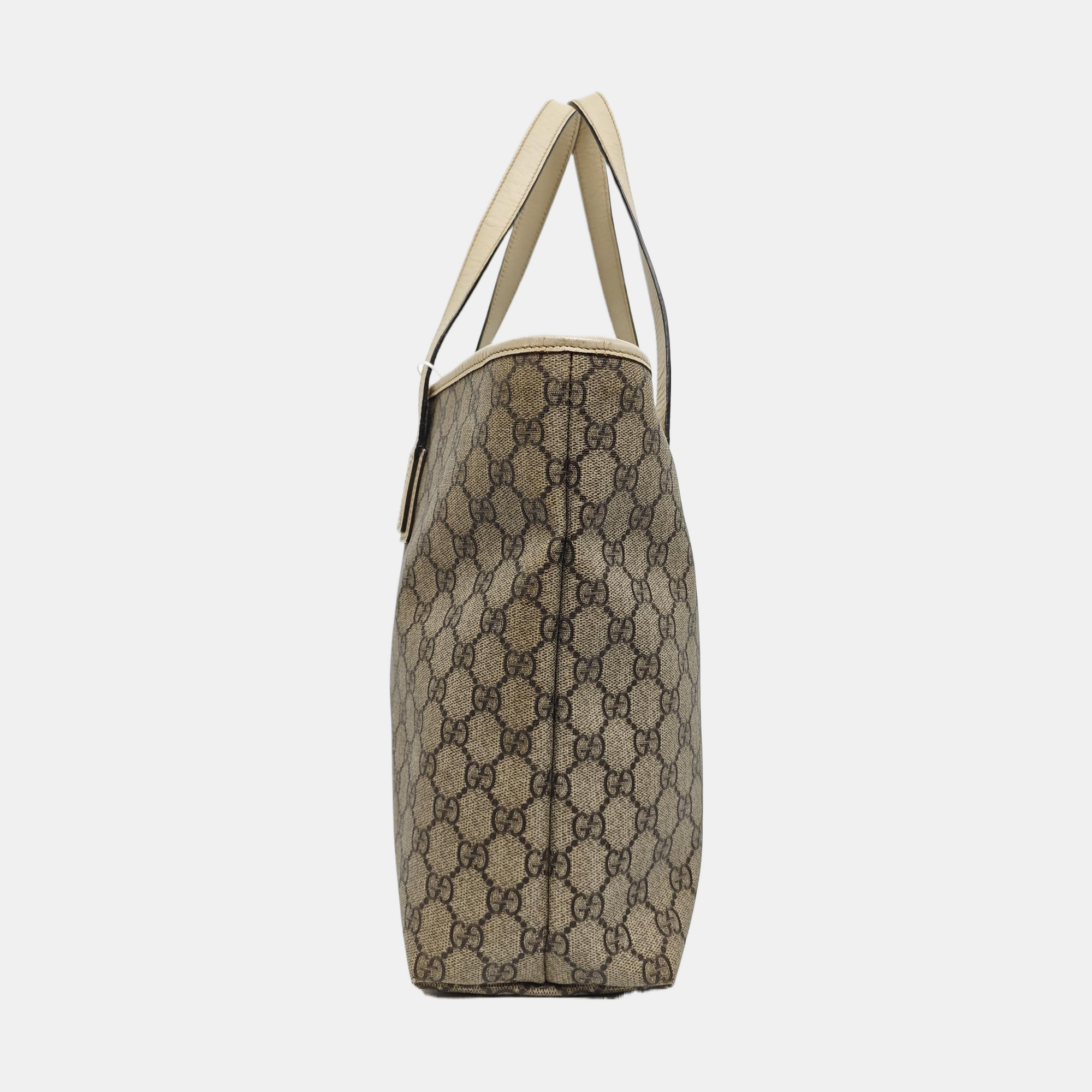 GG Imprime Monogram Coated Canvas Beige