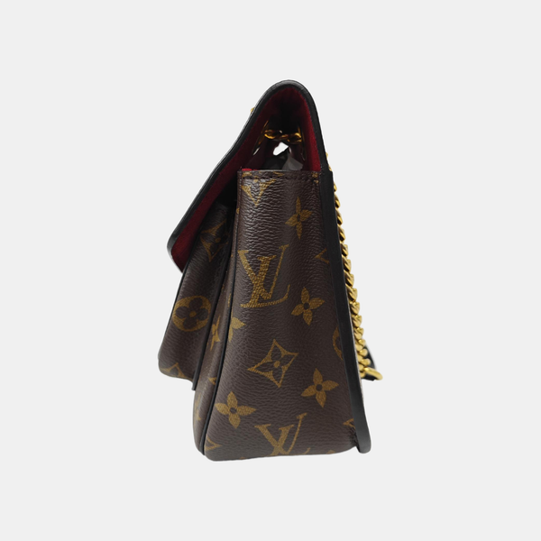 PASSY Monogram Coated Canvas Brown