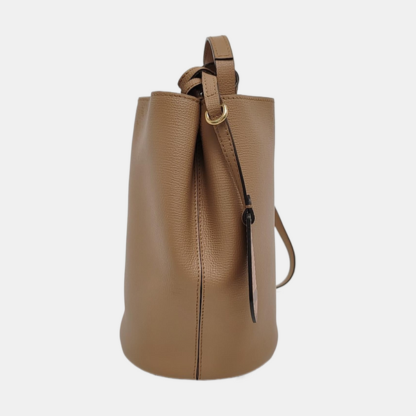 Calfskin Shoulder Bag Beige