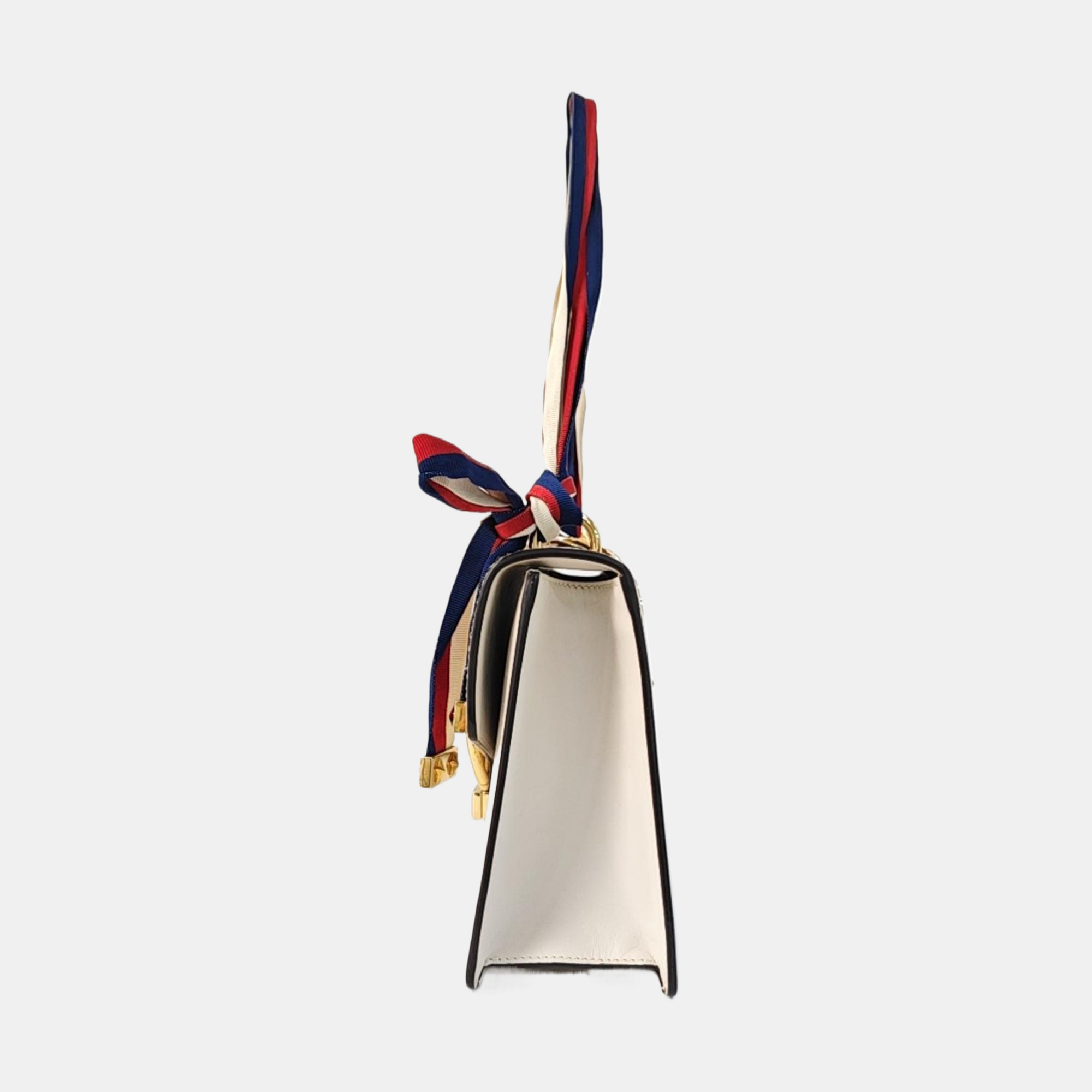 Sylvie Small Calfskin White