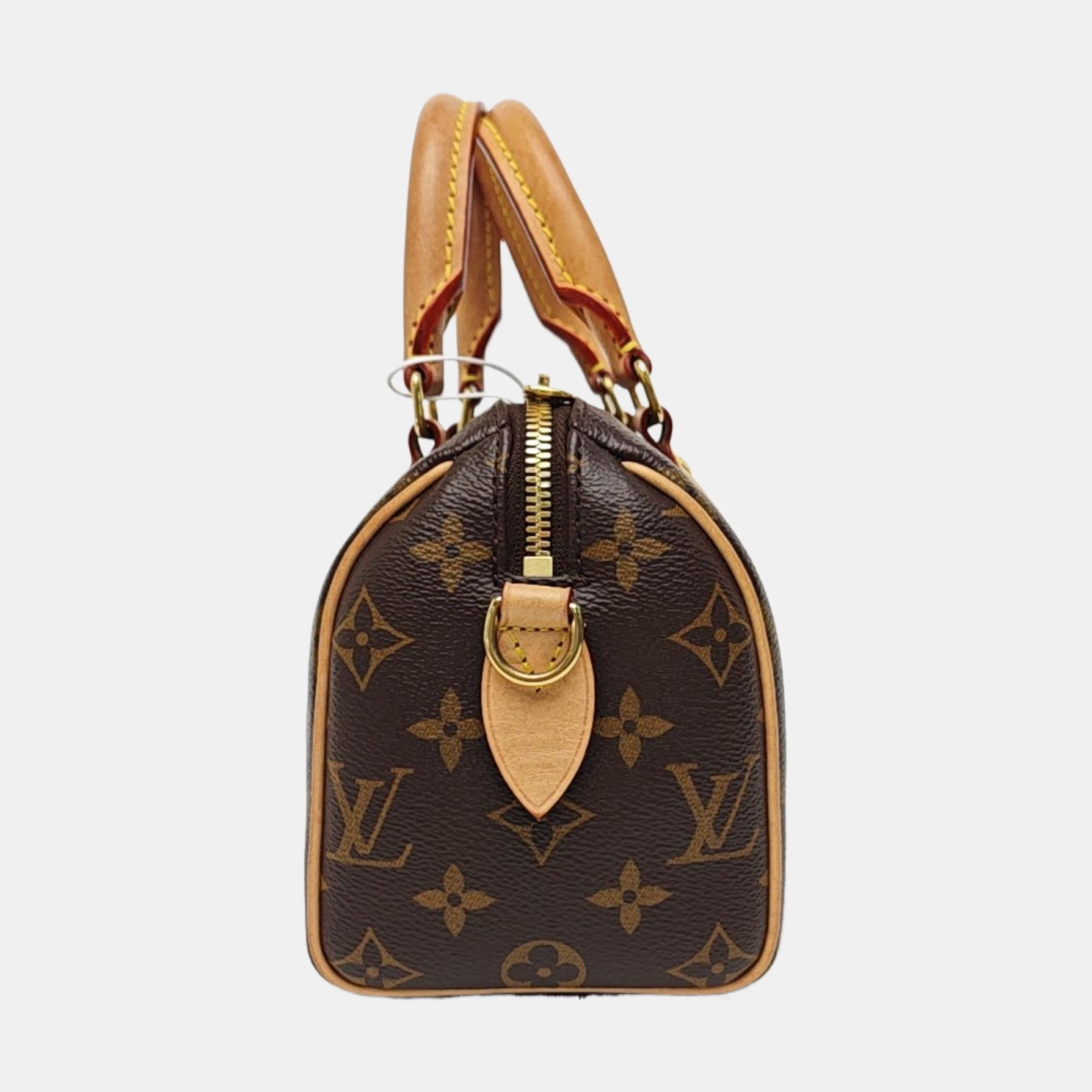SPEEDY 20 Monogram Coated Canvas Brown