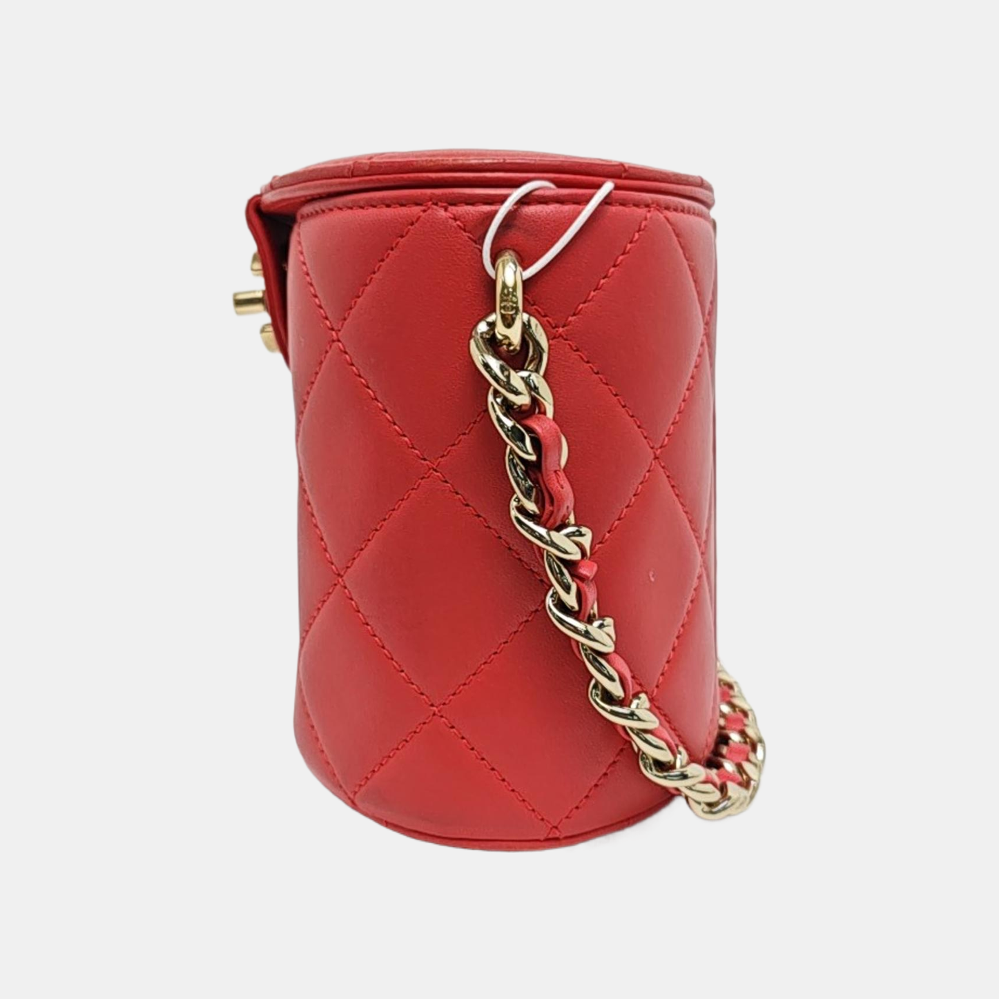 Quilted Lambskin Red