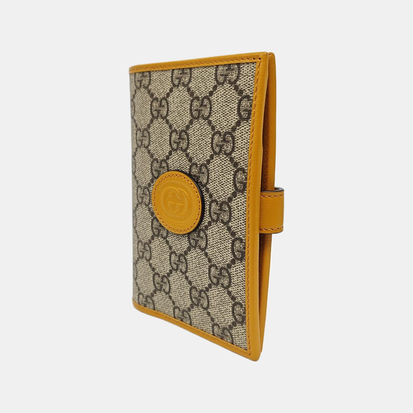 Monogram Coated Canvas Wallet Beige