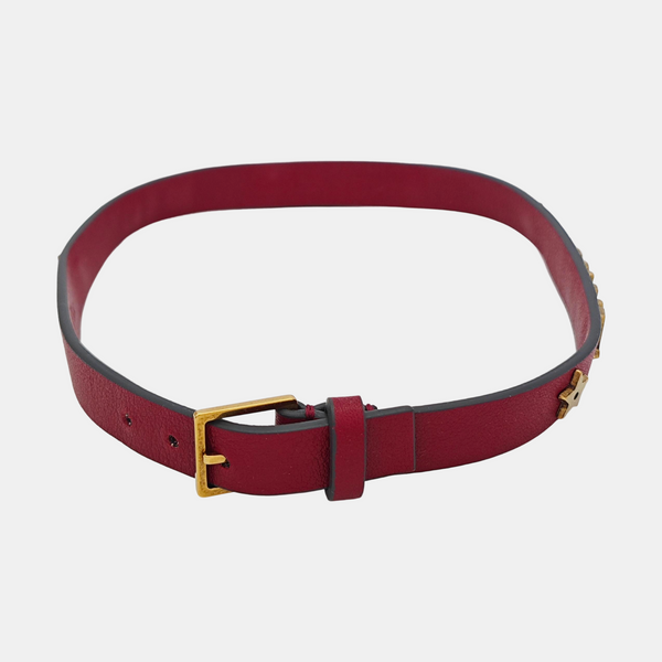 J'adior Metal Red Necklace