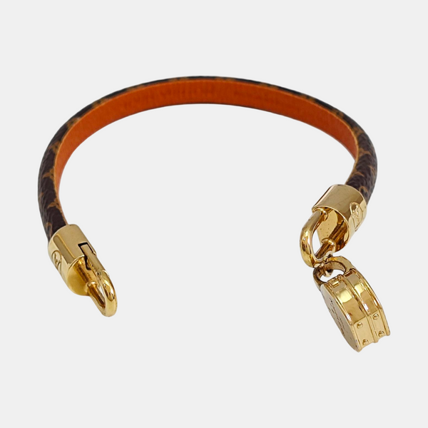 LV TRIBUTE Metal Brown Bangle
