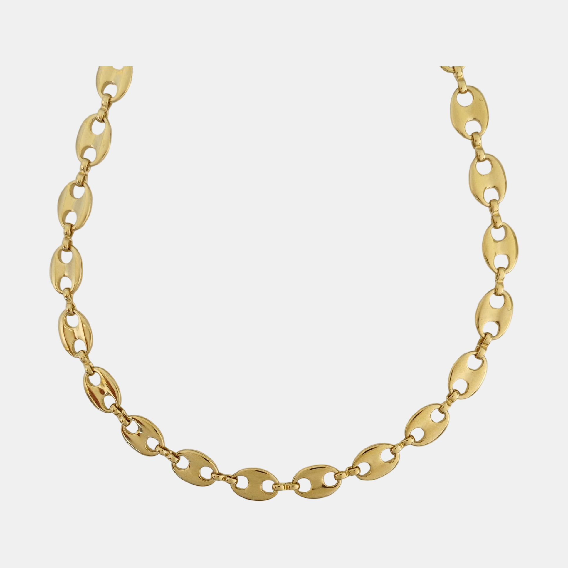 G Cube Metal Gold Necklace