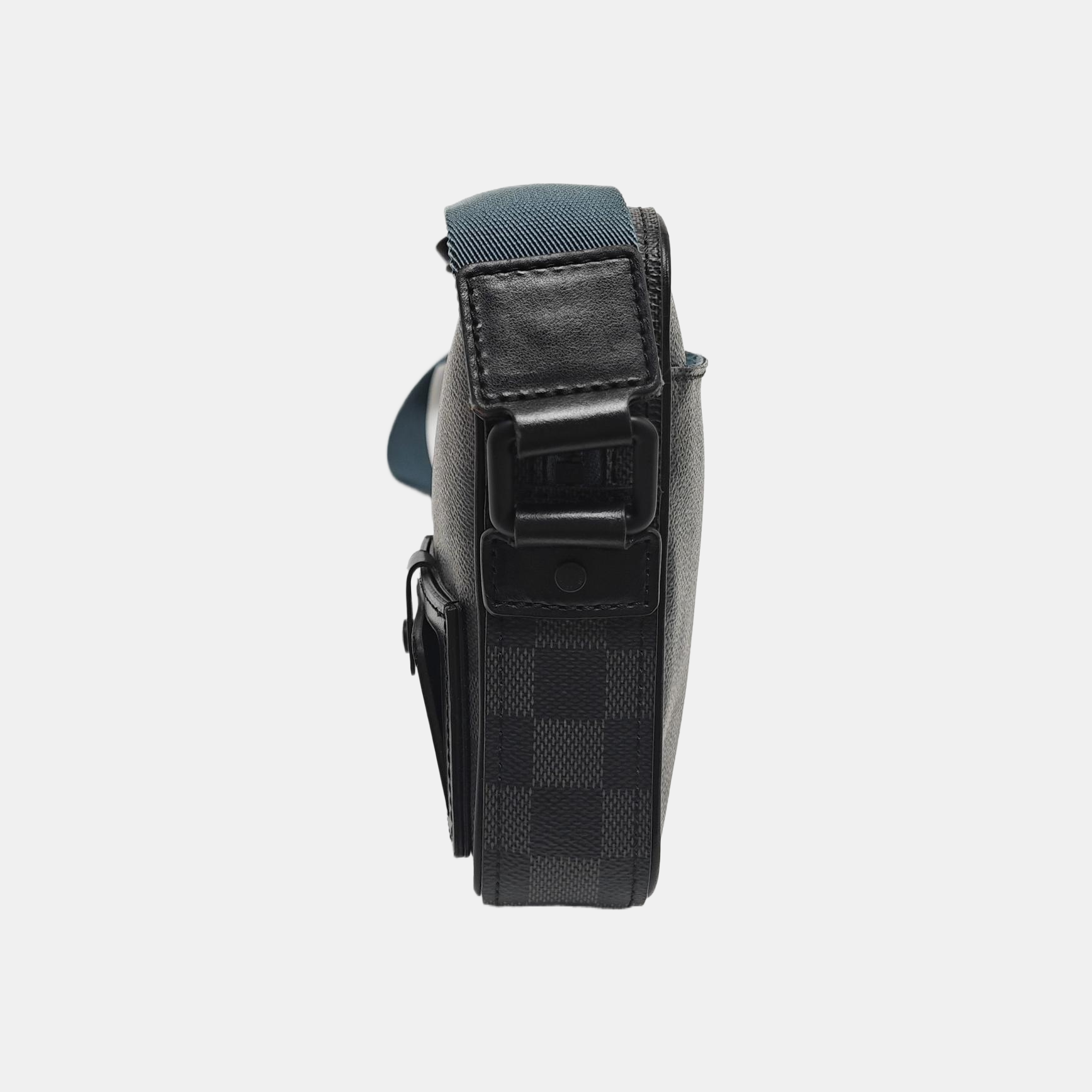 ALPHA Damier Graphite Coated Canvas Gray