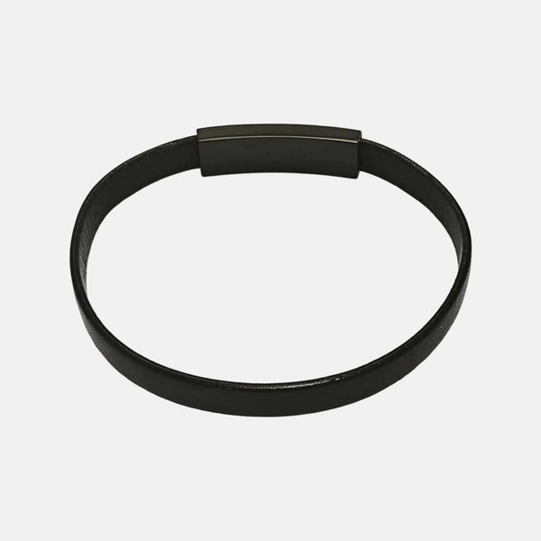 Leather Black Bracelet