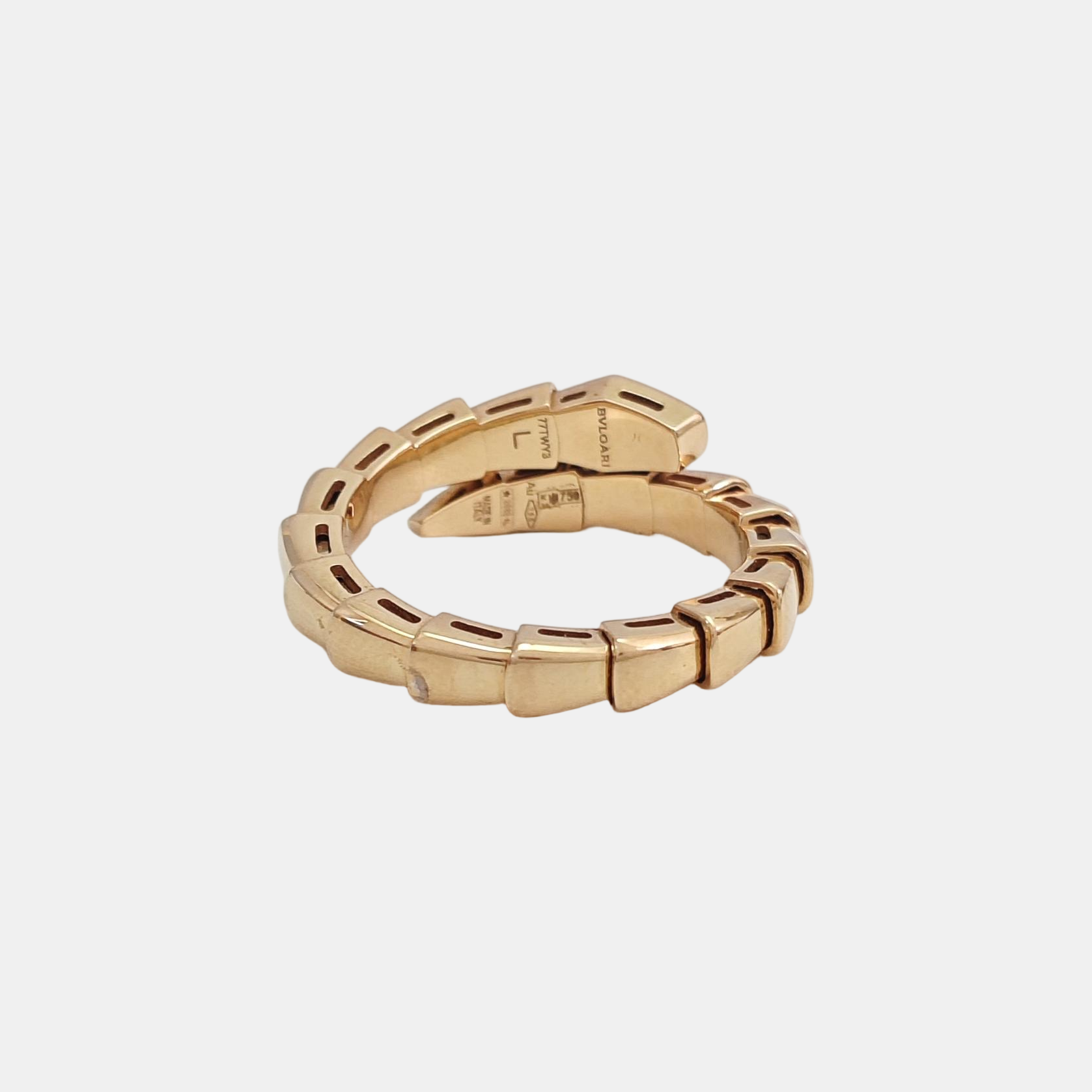 SERPENTI 18k Rose Gold Ring EU 54
