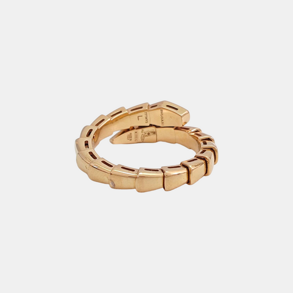 SERPENTI 18k Rose Gold Ring EU 54