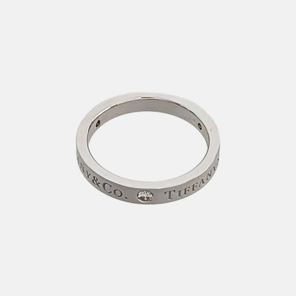 Tiffany & Co. Platinum 950 Silver Ring EU 48
