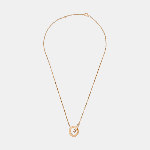 LOVE 18k Rose Gold Necklace