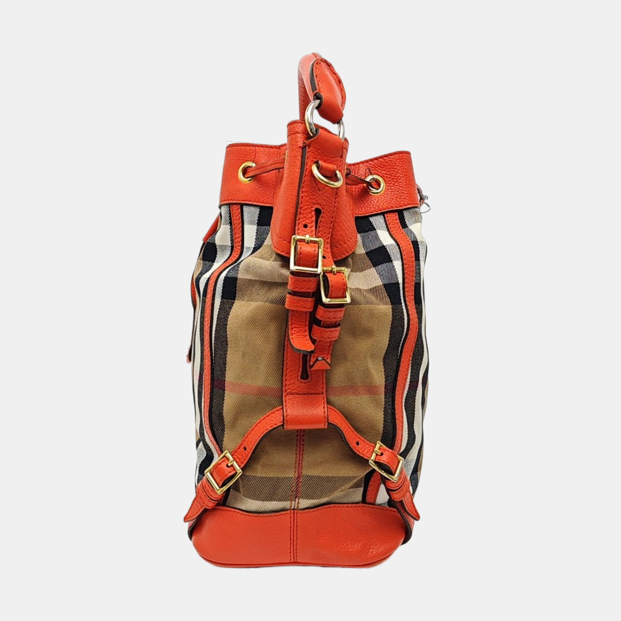 Whipstitch Coated Canvas Multicolor