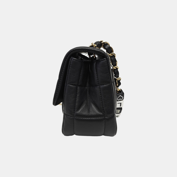 CLASSIC FLAP Mini Quilted Lambskin Black