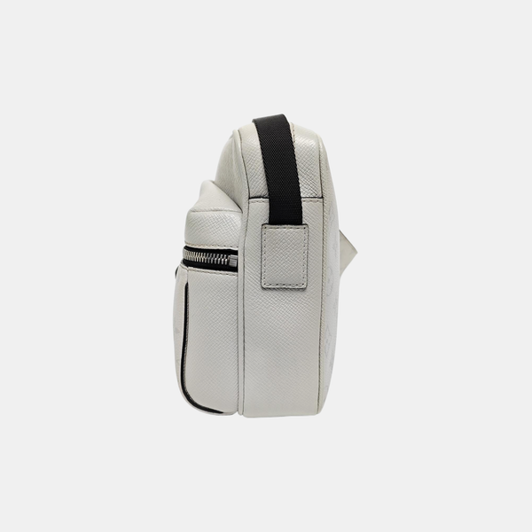 OUTDOOR PM Monogram Coated Canvas White