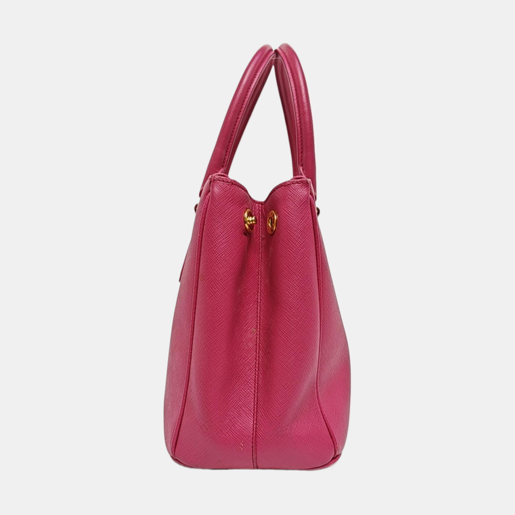 Galleria Medium Saffiano Calfskin Red