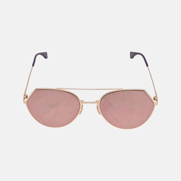 Metal Sunglasses Green