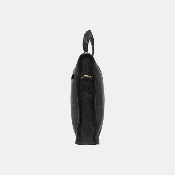 Calfskin Shoulder Bag Black