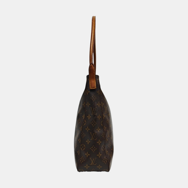 LOOPING GM Monogram Coated Canvas Brown