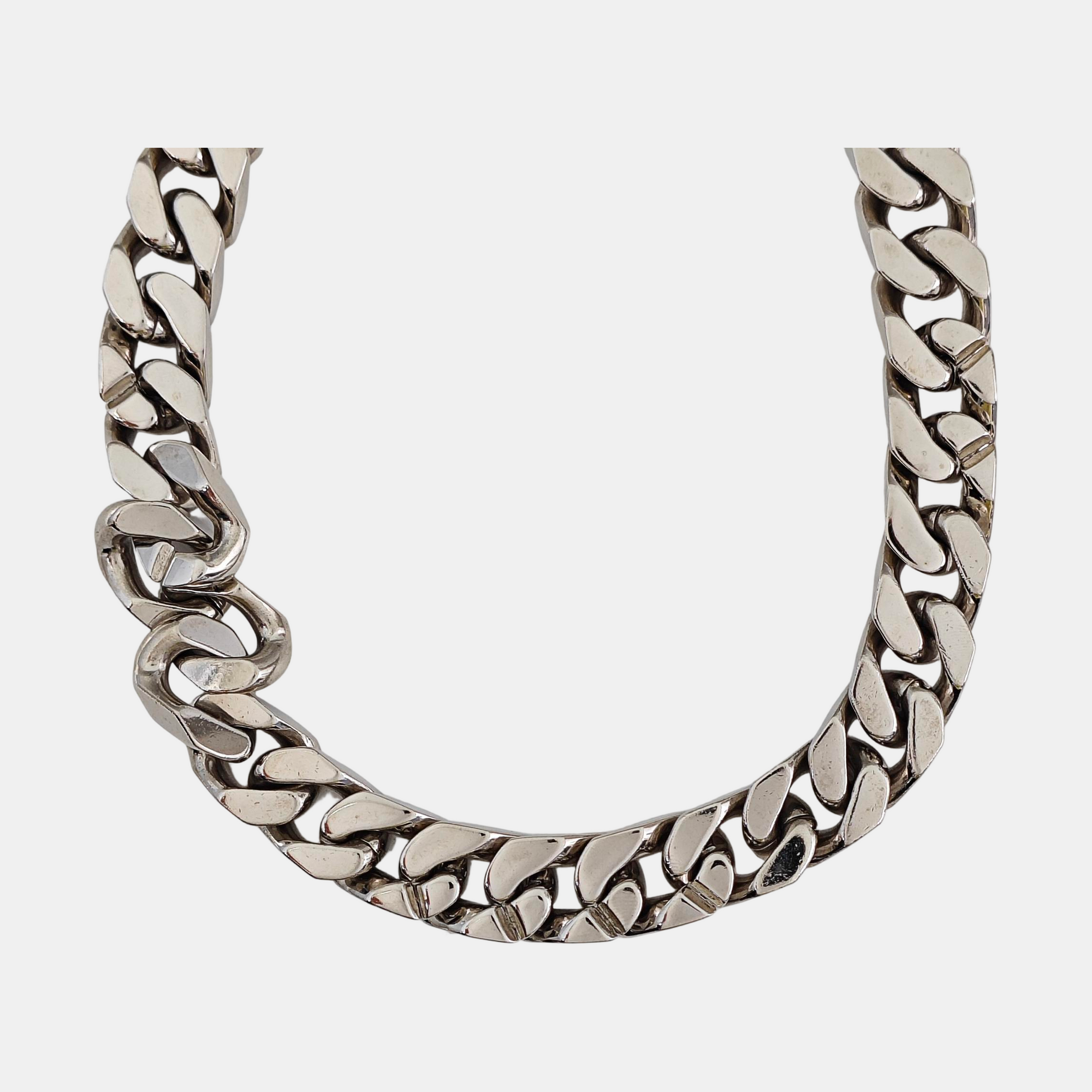 LV CHAIN LINKS Metal Silver Necklace
