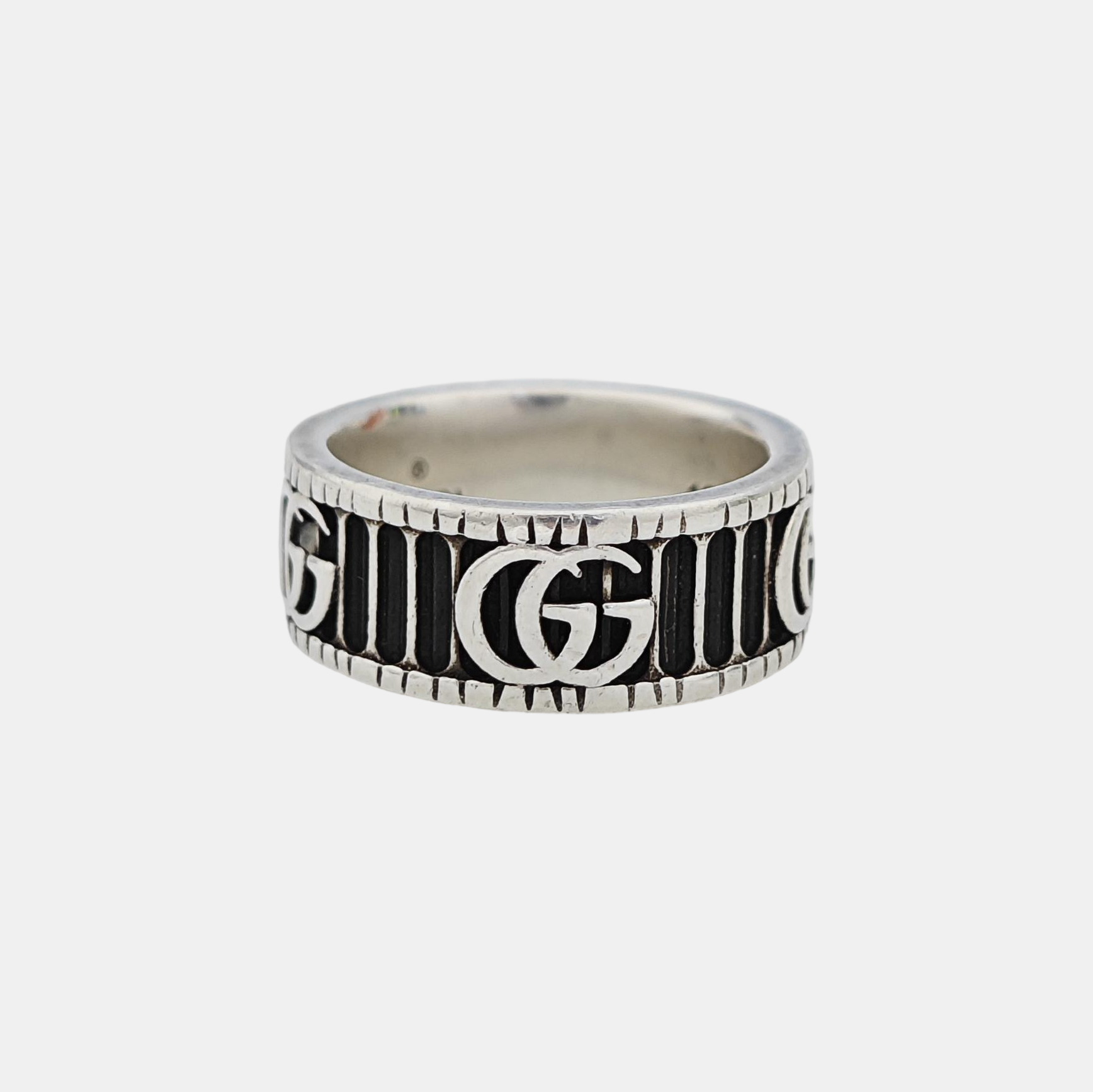 GG Running 925 Sterling Silver Ring HK 13