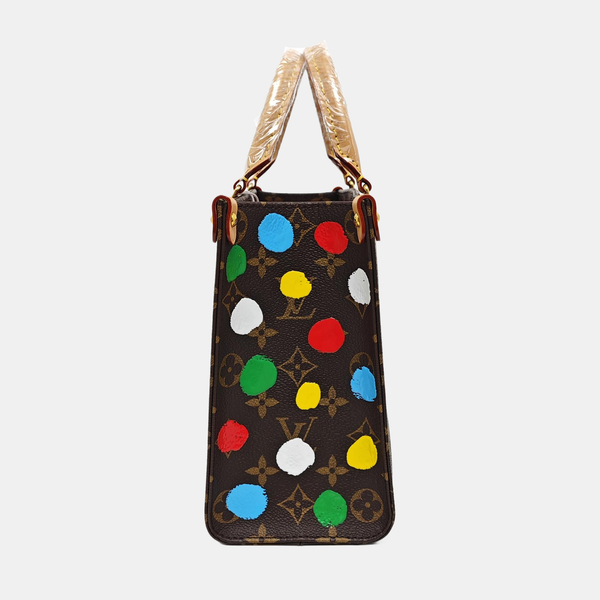 ONTHEGO PM Monogram Coated Canvas Brown
