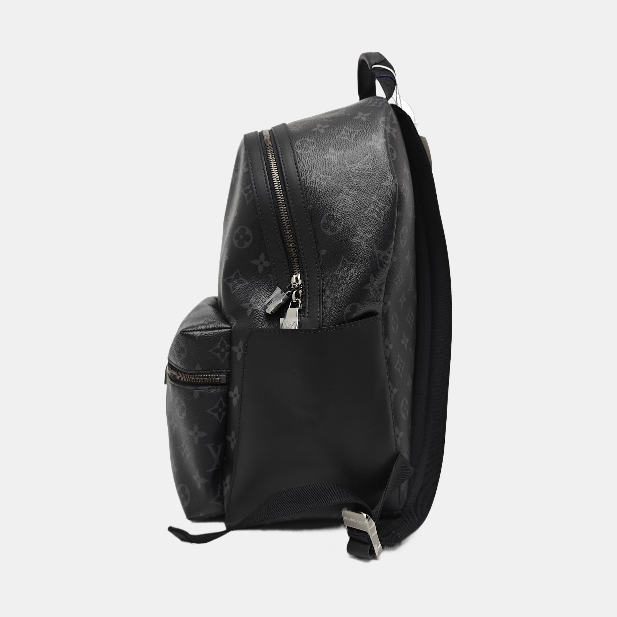 DISCOVERY PM Monogram Coated Canvas Black