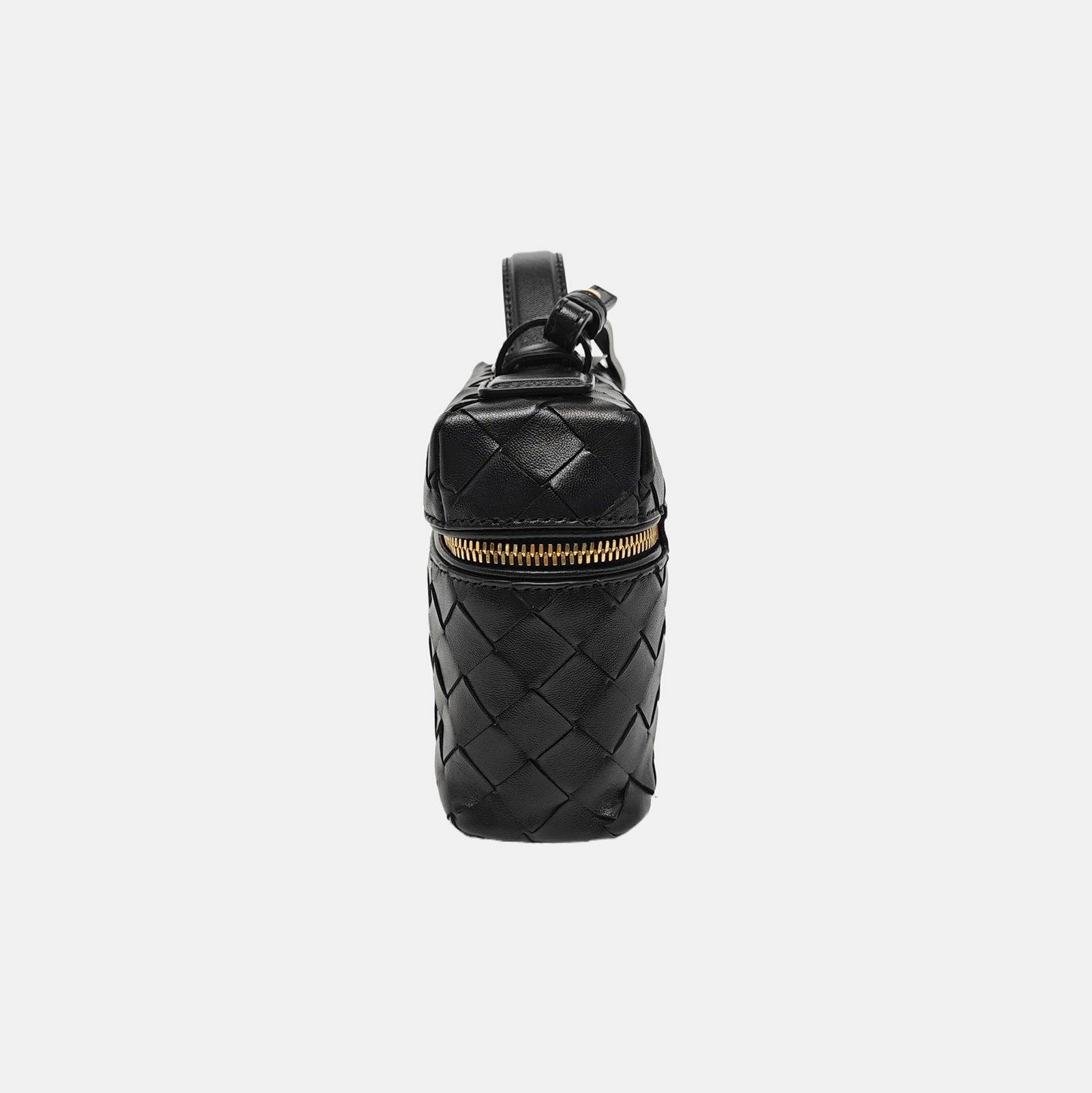 Calfskin Shoulder Bag Black