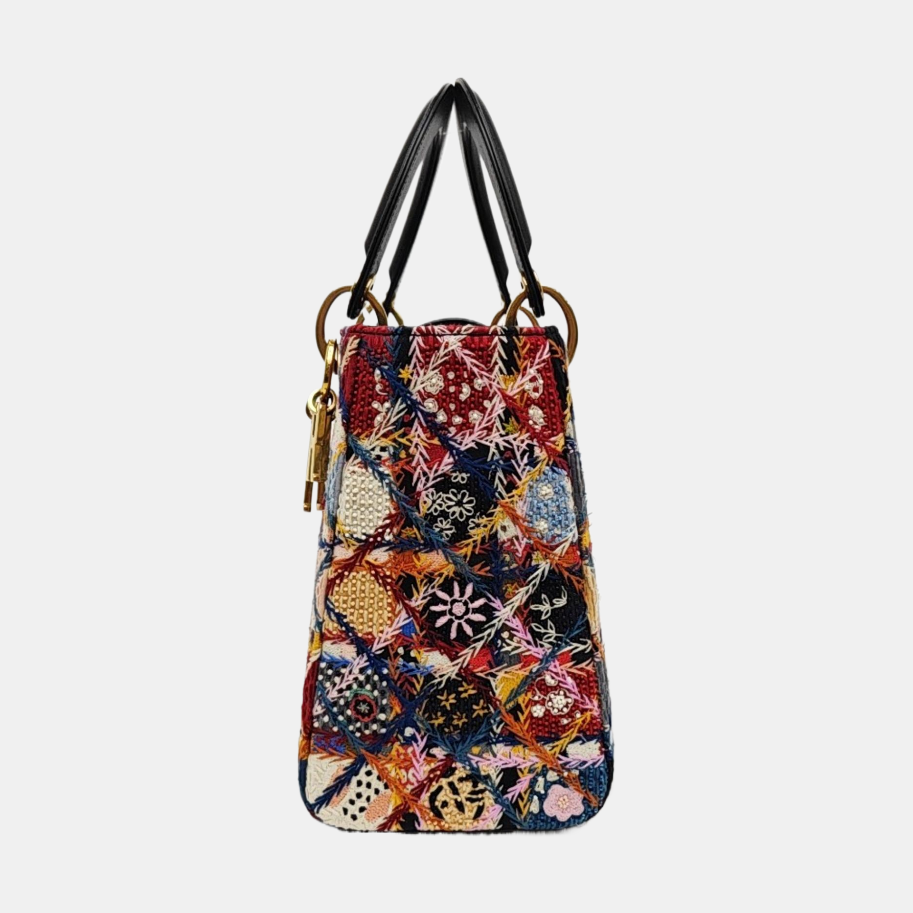 Cannage Fabric Tote Bag Multicolor