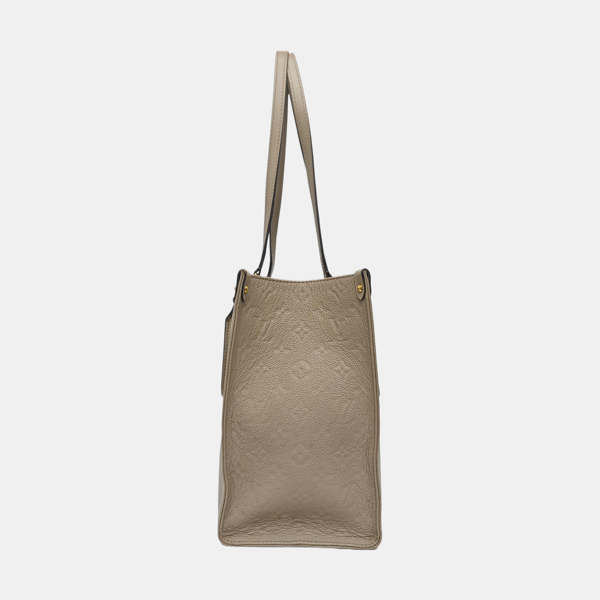 ONTHEGO MM Monogram Calfskin Gray