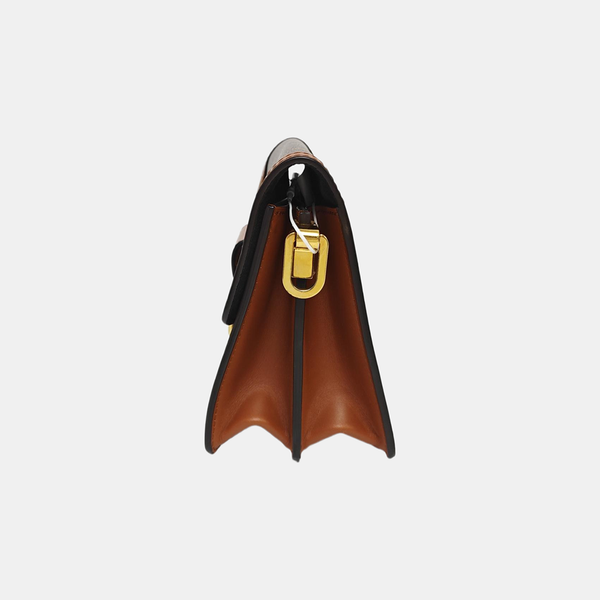 DAUPHINE Mini Monogram Coated Canvas Brown