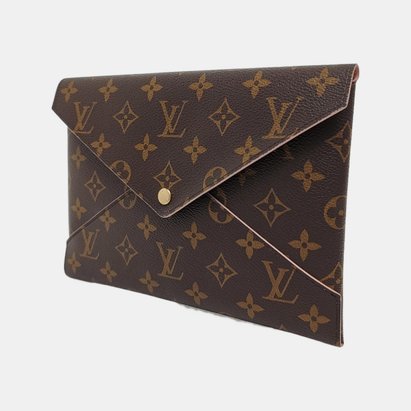 KIRIGAMI Monogram Coated Canvas Brown