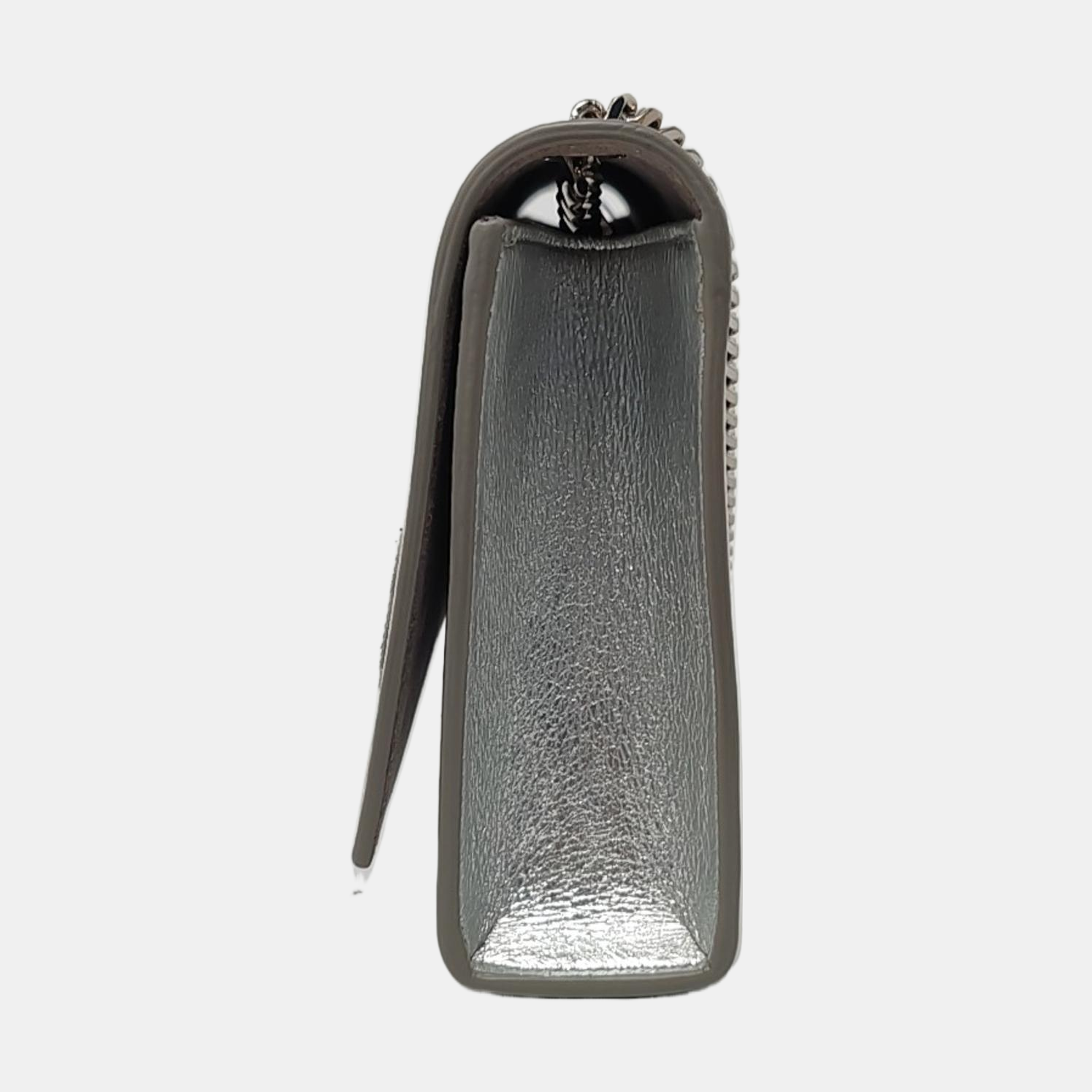 Authenticated pre-owned  KATE Medium Calfskin Silver - Crossbody Bag at Looply