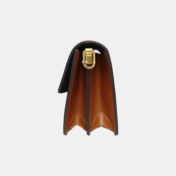 DAUPHINE MM Monogram Coated Canvas Brown