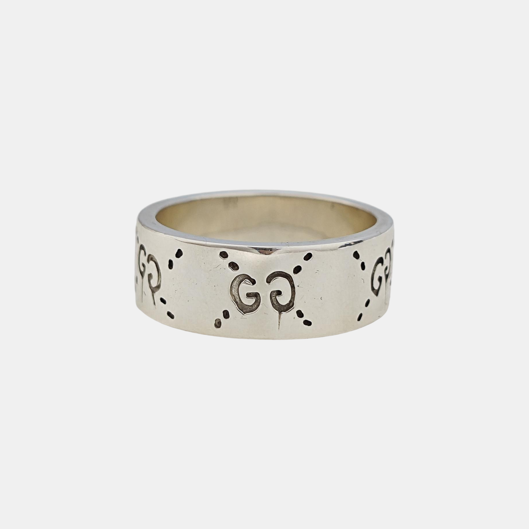 Ghost 925 Sterling Silver Ring HK 25