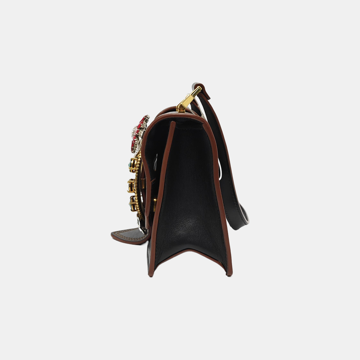 Miu Lady Calfskin Black