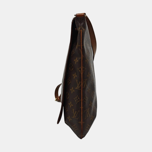 MUSETTE TANGO Monogram Coated Canvas Brown
