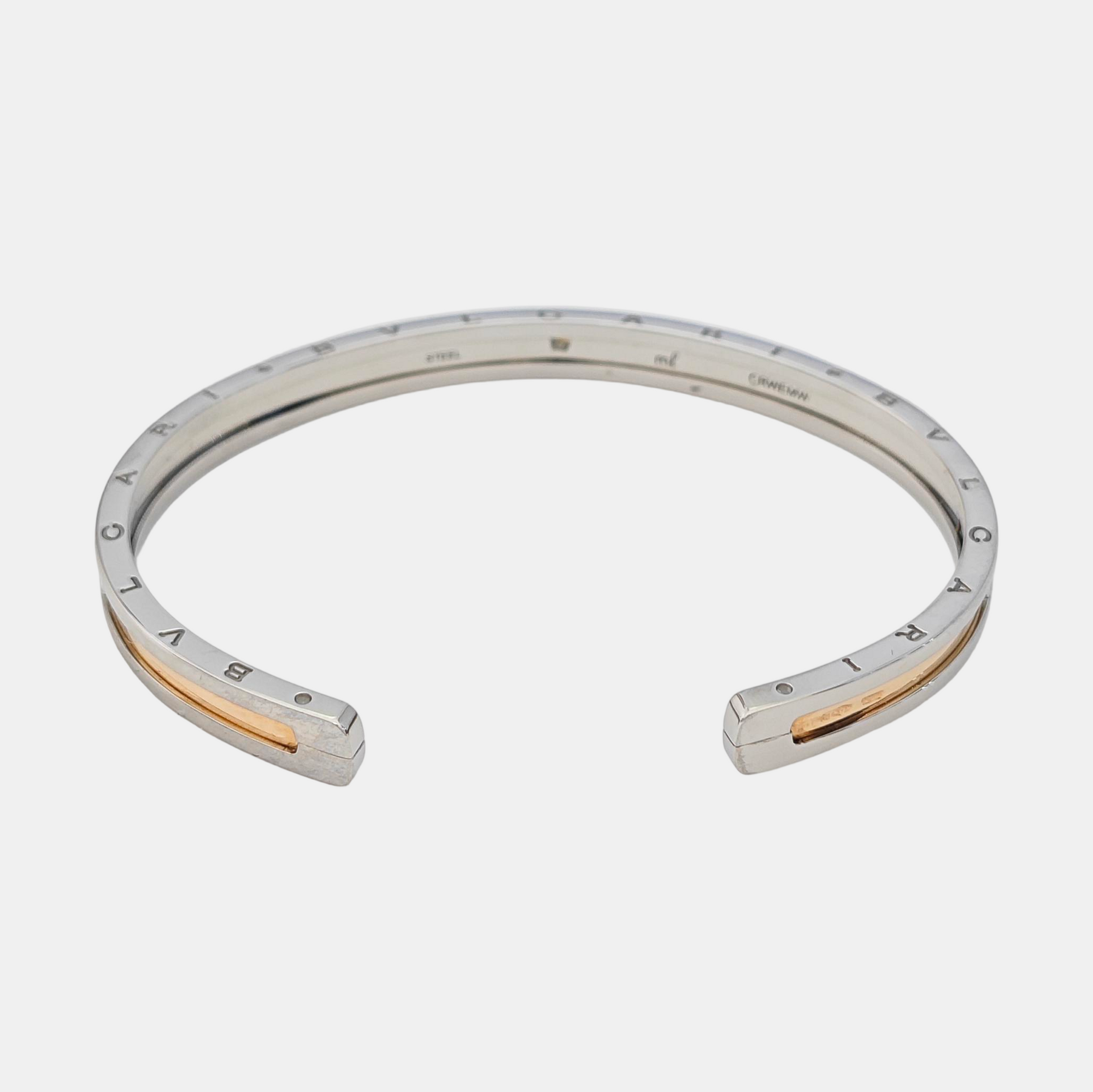 B.ZERO1 18k Rose Gold Bangle