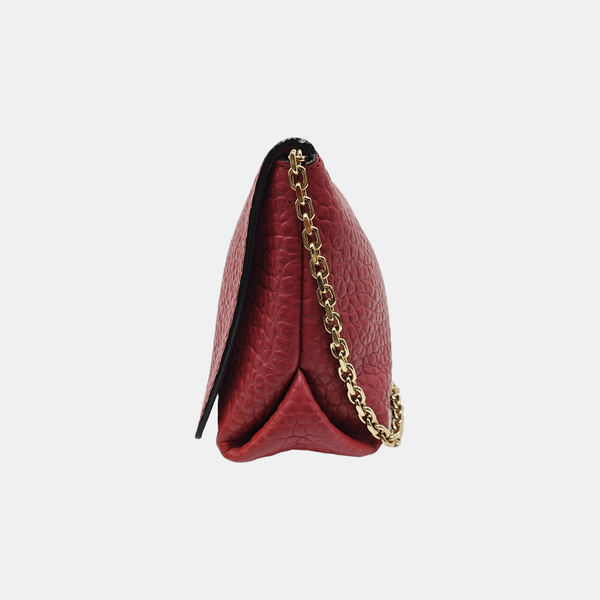 Mildenhall Medium Calfskin Red