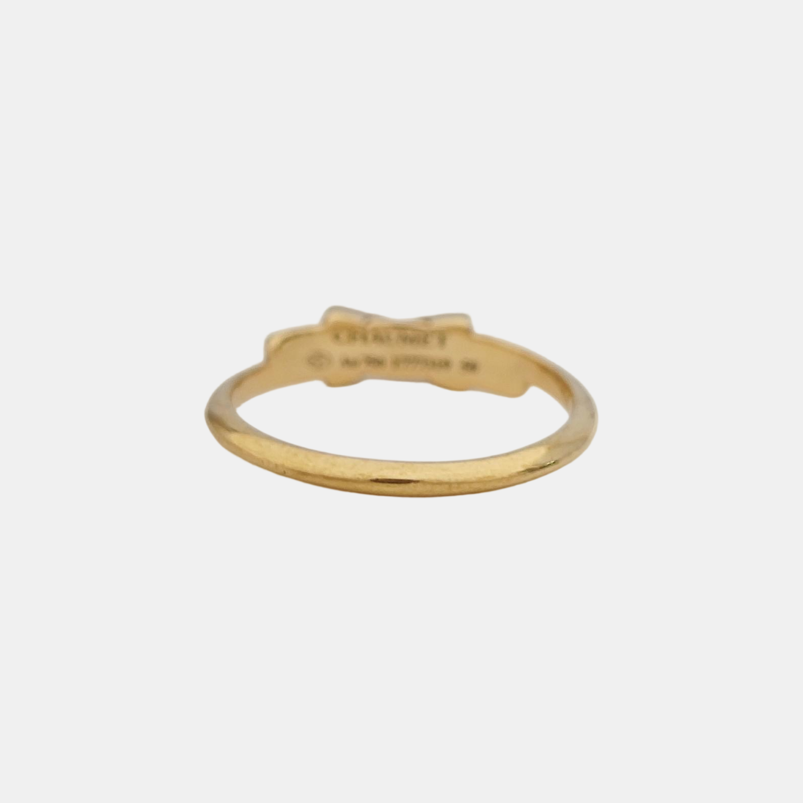 Jeux De Liens 18k Rose Gold Ring EU 50