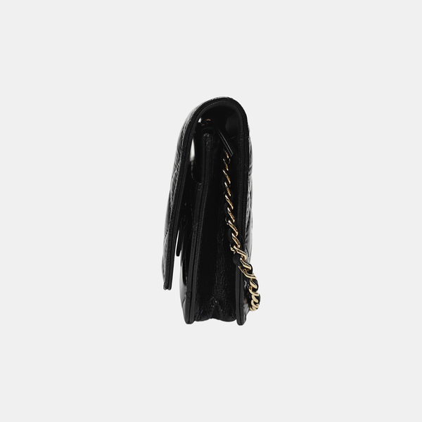 WOC Quilted Calfskin Black