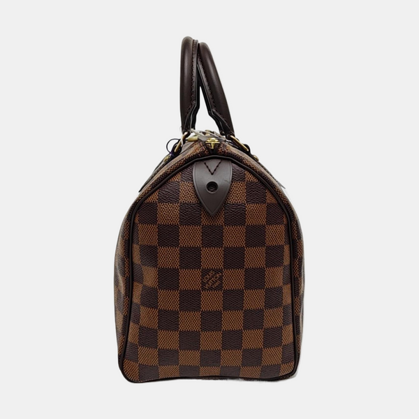 Speedy 25 Lona Damier Ebene Marrón