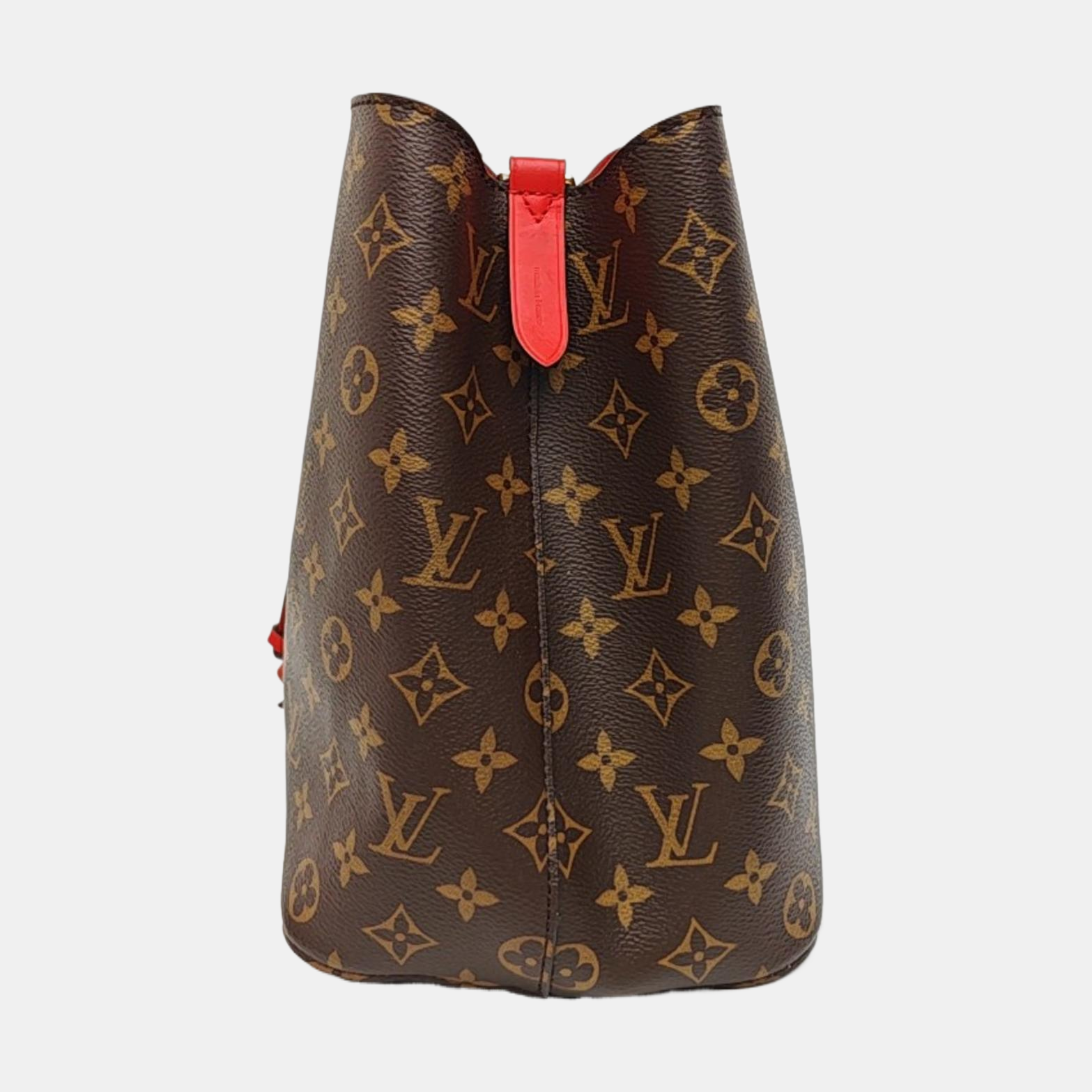 NÉONOÉ MM Monogram Coated Canvas Brown