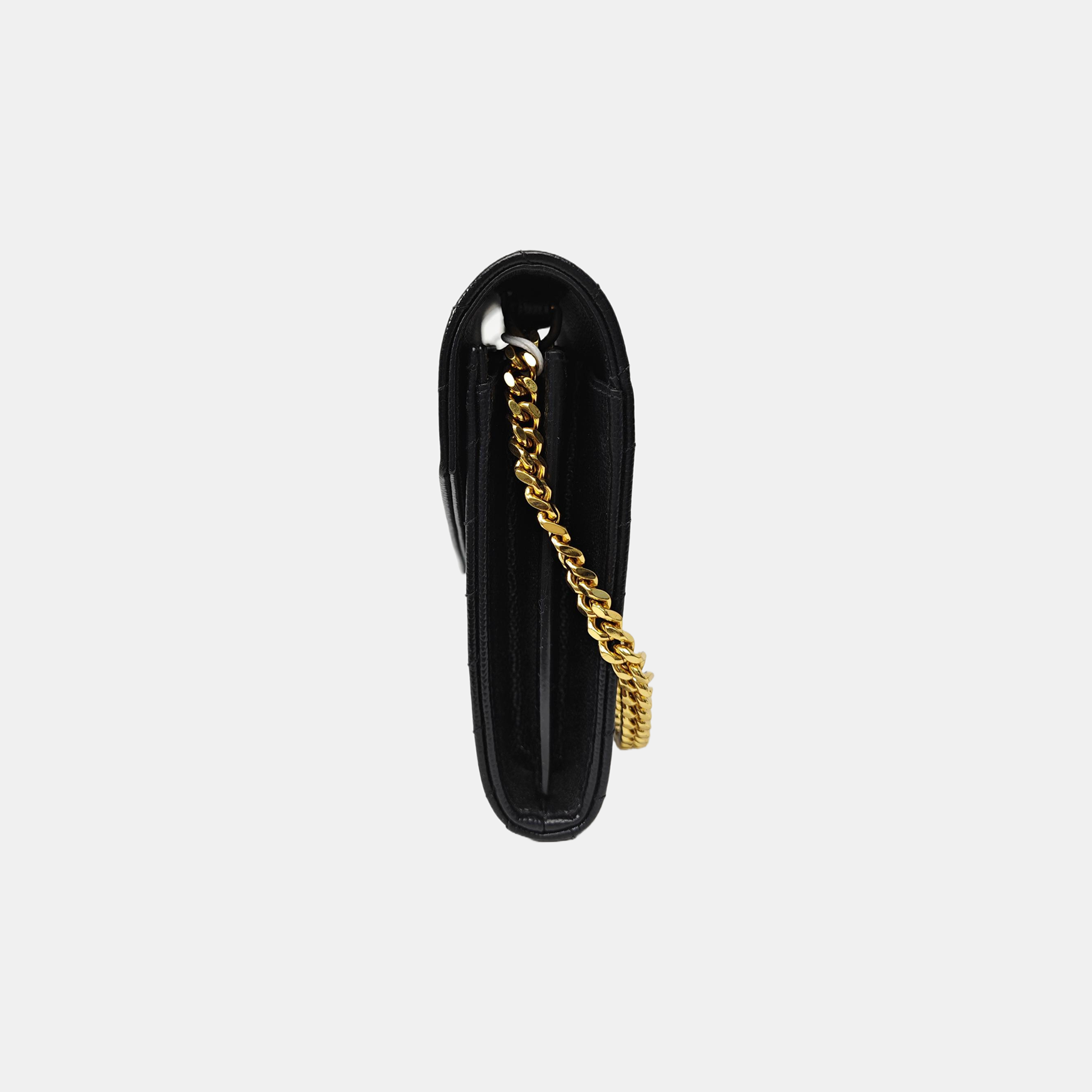 MONOGRAM Medium Chevron Calfskin Black