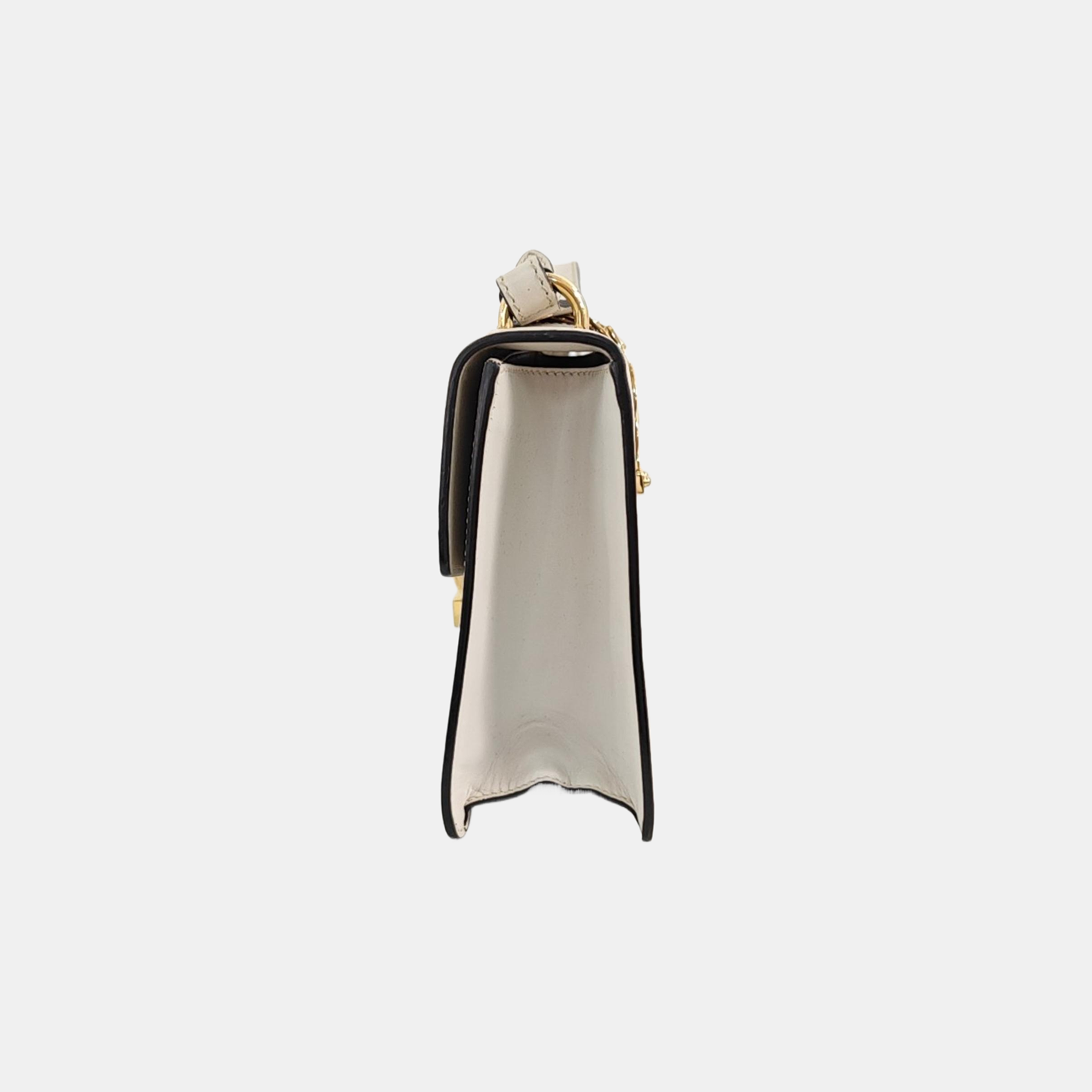 Sylvie Small Calfskin White