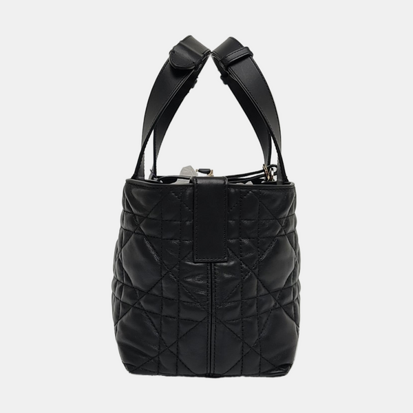 Toujours Small Cannage Calfskin Black