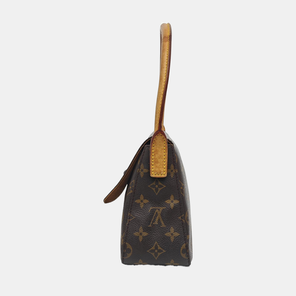 LOOPING PM Monogram Coated Canvas Brown