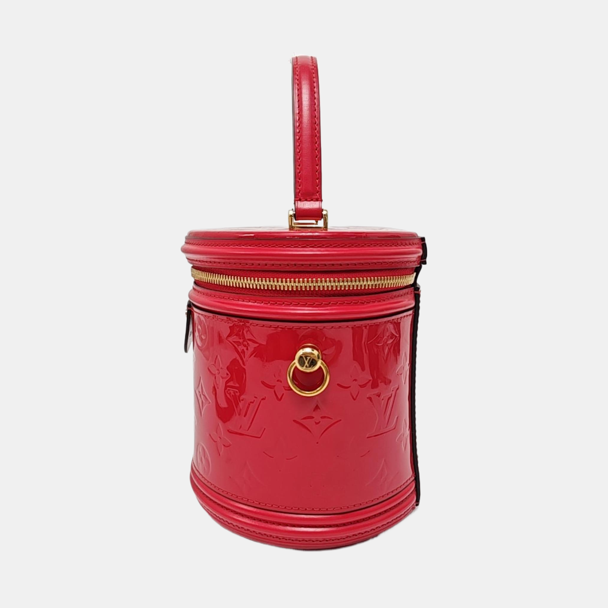 CANNES Monogram Patent Leather Red